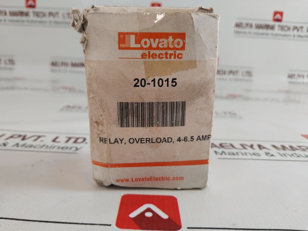 Lovato Rf380650 Overload Relay I1323 4-6.5 Amp