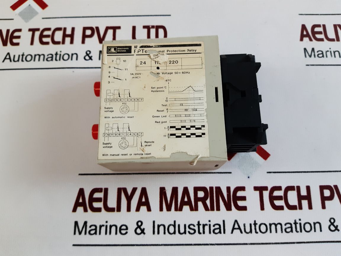Lovato Rpte Protection For Motor With Thermistors