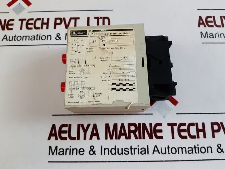 Lovato Rpte Protection For Motor With Thermistors