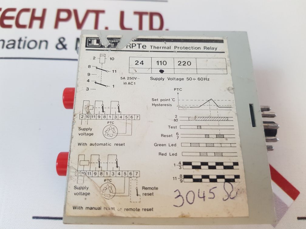 Lovato Rpte Thermal Protection Relay
