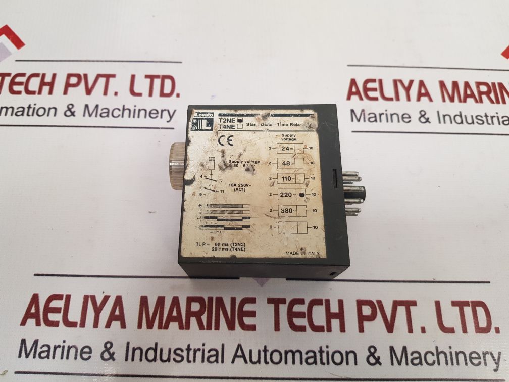 Lovato T2Ne Star-delta Time Relay