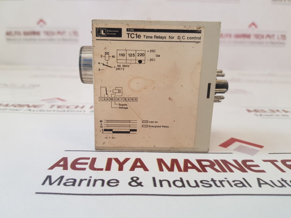 Lovato Tc1E Time Relay Delay On Operate