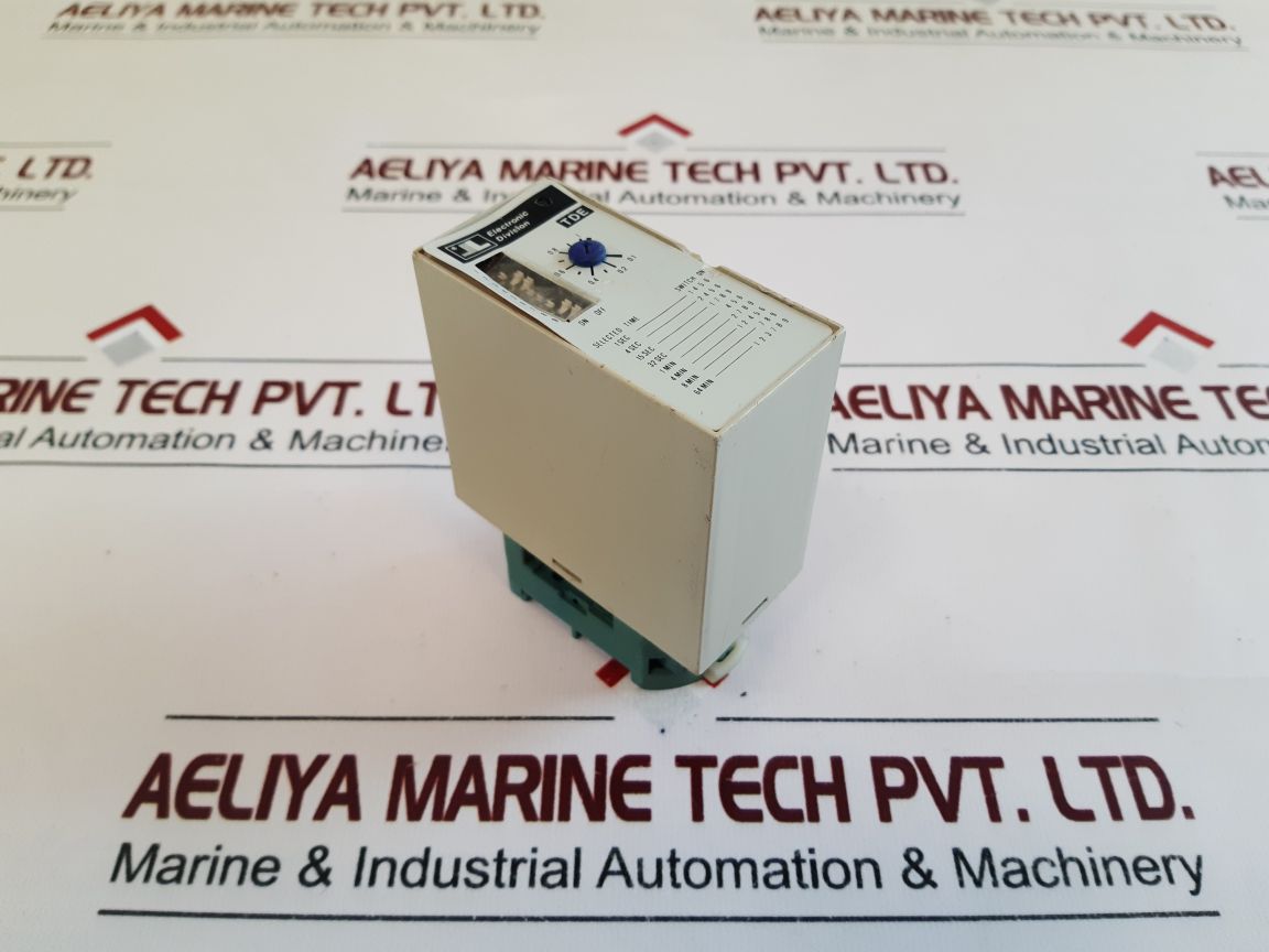 Lovato Tde Time Relay With Adjustable Delay On Release