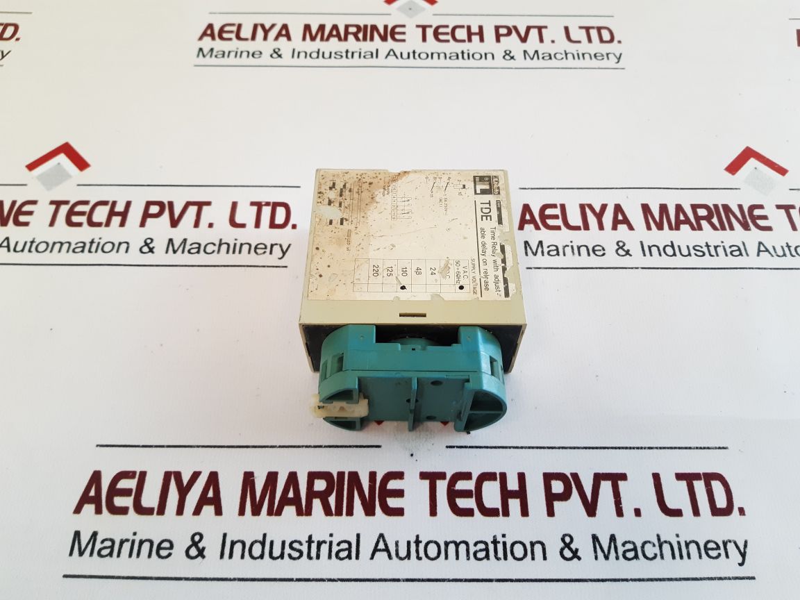 Lovato Tde Time Relay With Adjustable Delay On Release