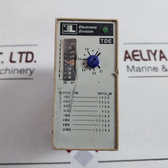 Lovato Tde Time Relay With Adjustable Delay On Release 0,1-1