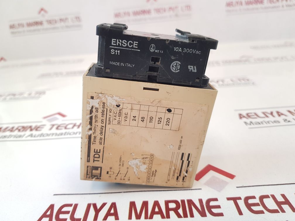 Lovato Tde Time Relay With Adjustable Delay On Release