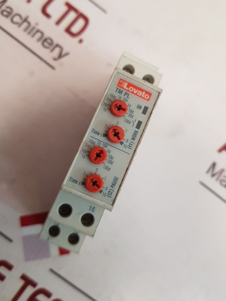 Lovato Tm Pl Time Relay 250Vac 8A Ac1