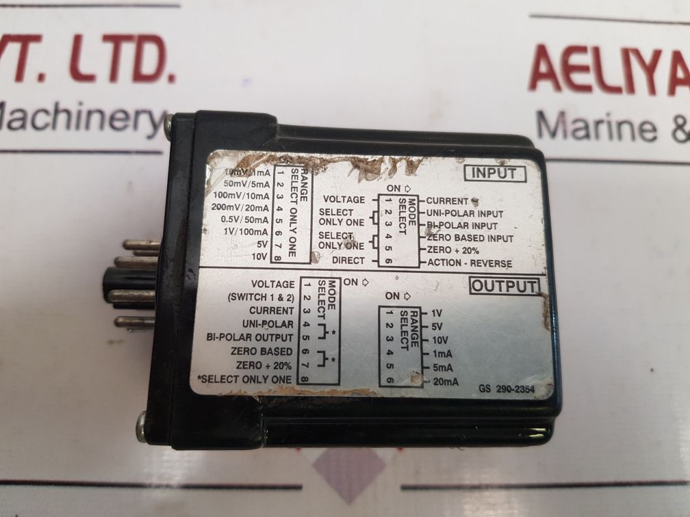 Love Controls 4380 Process Signal Converter/Isolator Iso Verter Ii