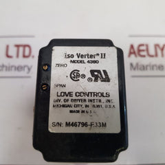 Love Controls 4380 Process Signal Converter/Isolator Iso Verter Ii