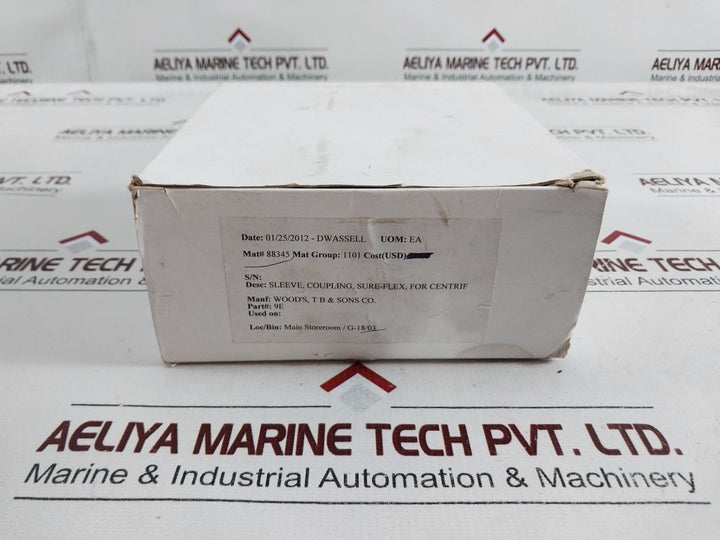 Lovejoy 9E Sure-flex Coupling Sleeve Size 9 68514436424