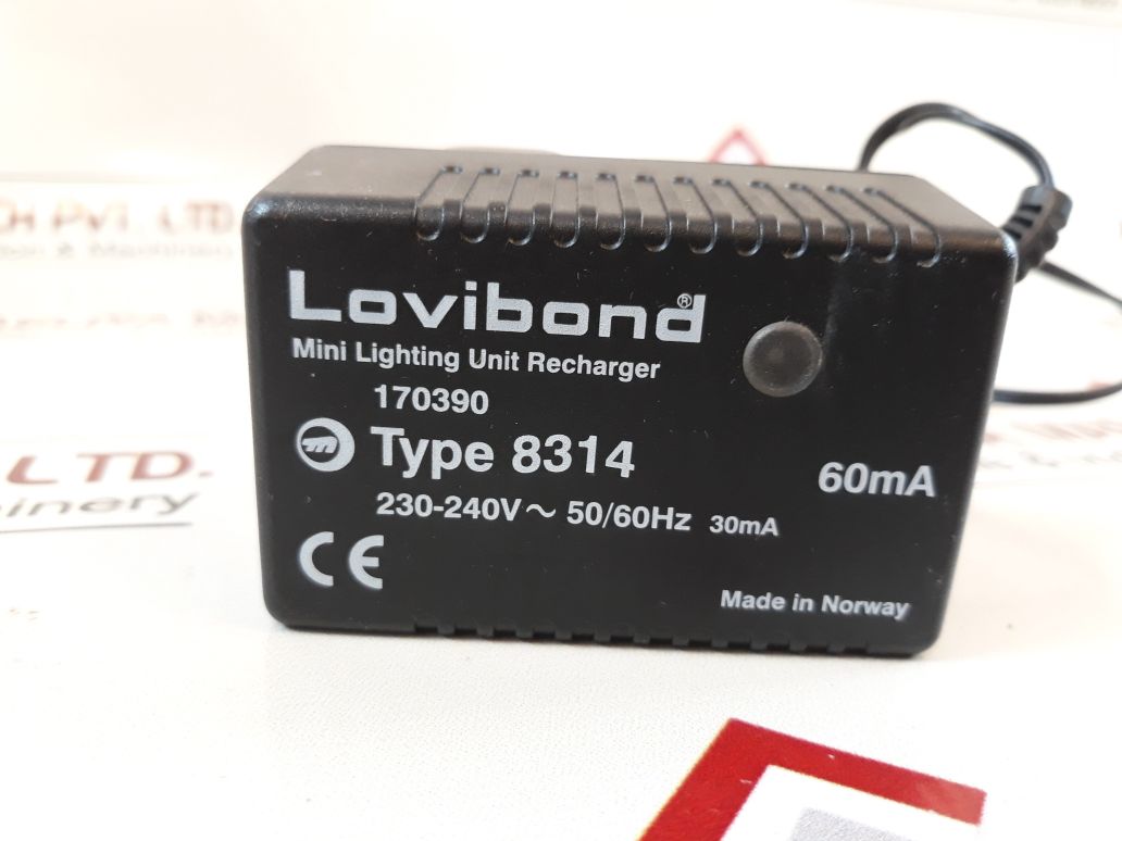 Lovibond 170390 mini lighting unit recharger 8314