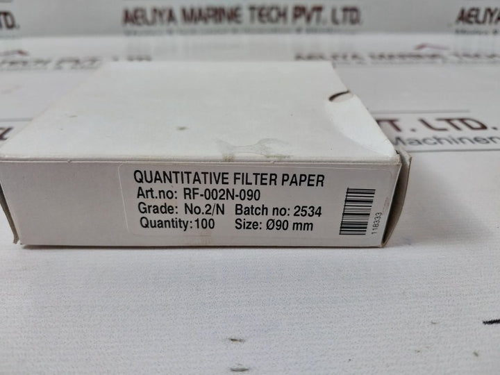 Lovibond Comparator 2000+ Glasfilter With Quantitative Filter Paper