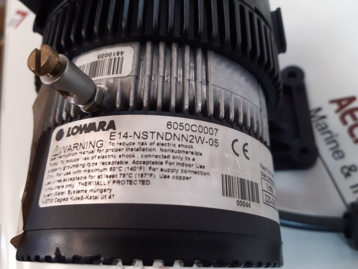 Lowara e14-nstndnn2w-05 circulation pump