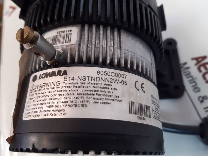 Lowara e14-nstndnn2w-05 circulation pump