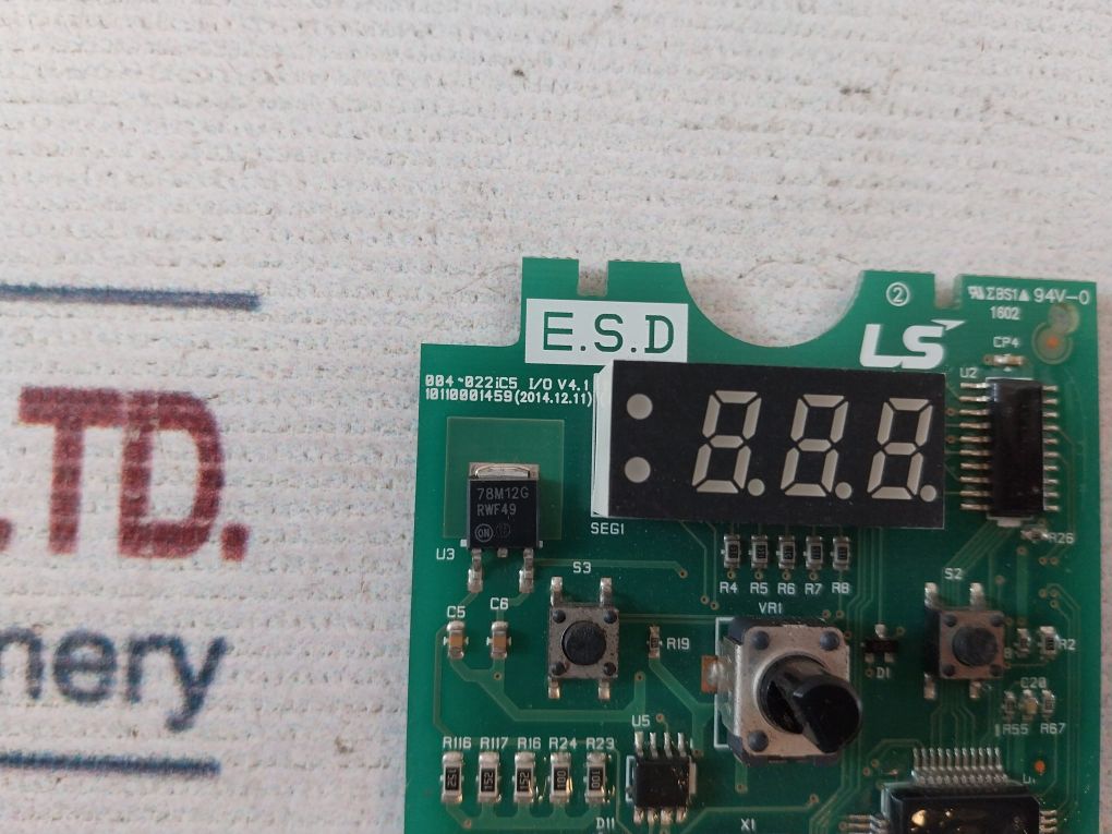 Ls 10110001459 Pcb Card 004-022Ic5 