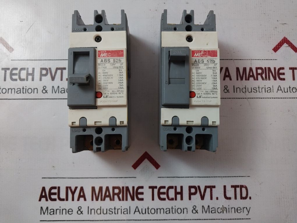 Ls Abs 52B Circuit Breaker 50Af 2P
