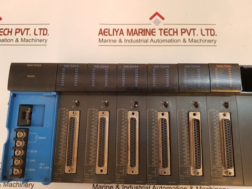 Ls Gm4-pd3A,G4I-d24 A, G4Q-tr4A,Gm4-dmma Programmable Logic Controller Rack
