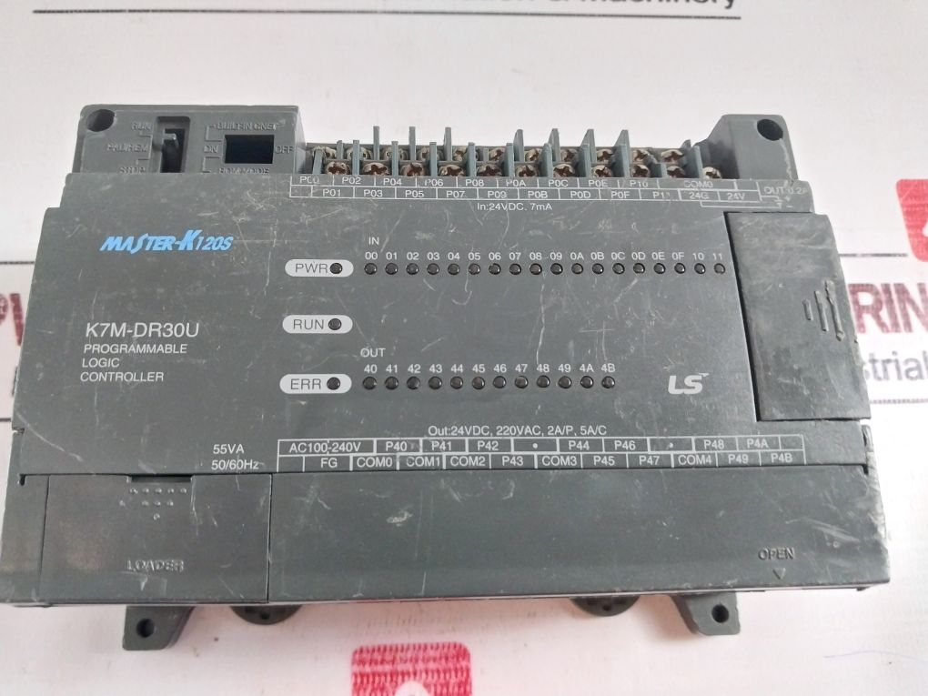 Ls Master-k120S Programmable Logic Controller Ac 100-240V 55Va