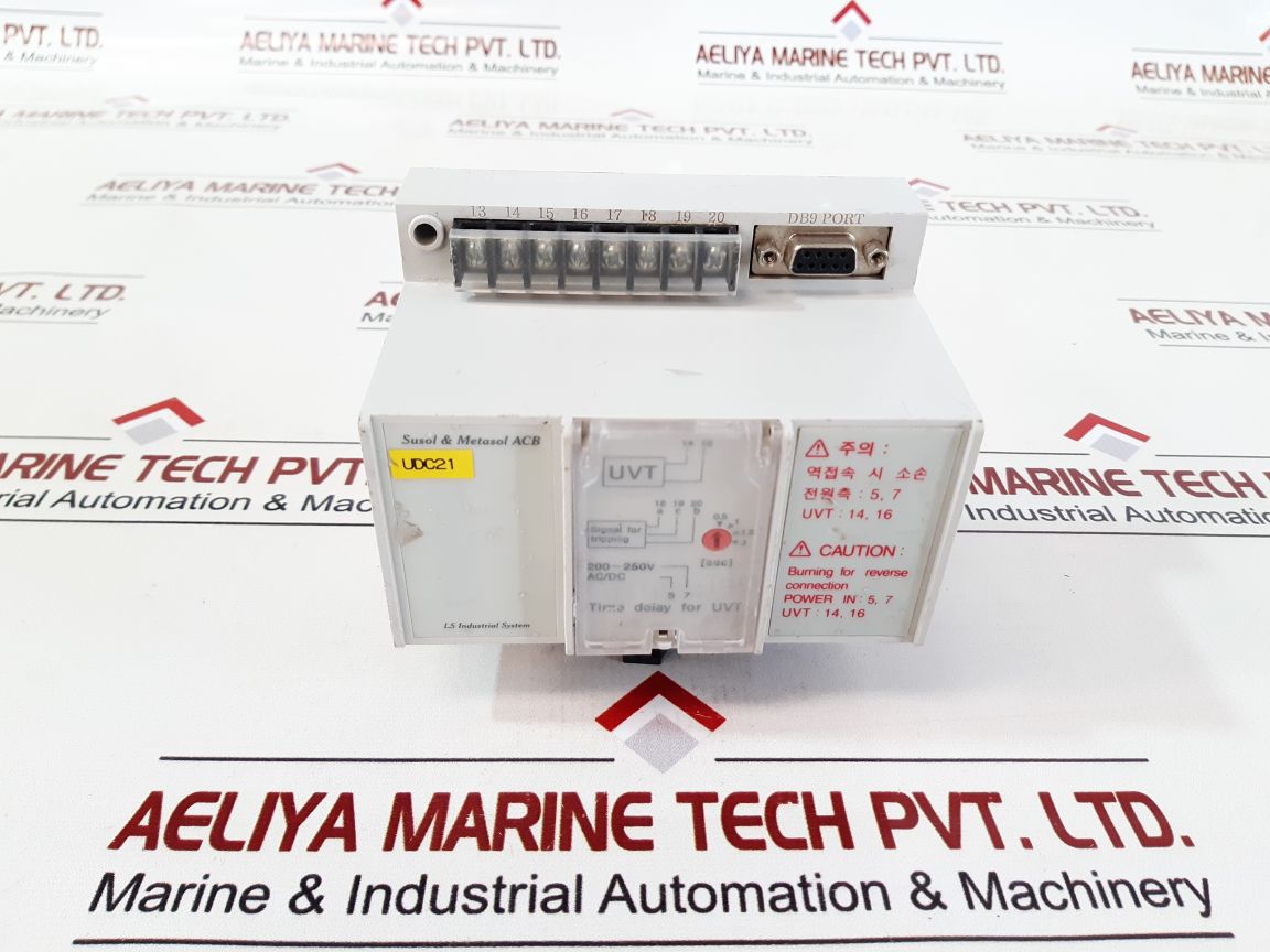 Ls Susol & Metasol Acb Time Delay For Uvt