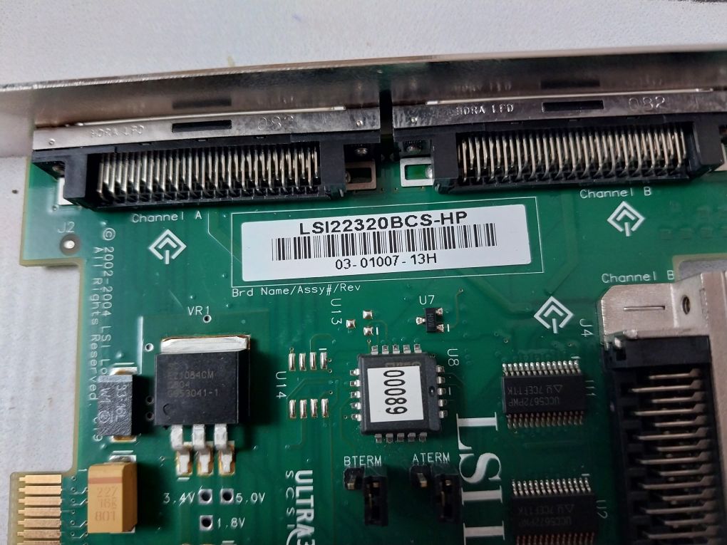 Lsi Lsi22320Bcs-hp Ultra320 Dual Channel Scsi Adapter Module