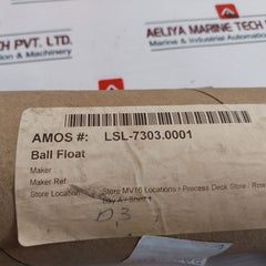 Lsl-7303.0001 Ball Float