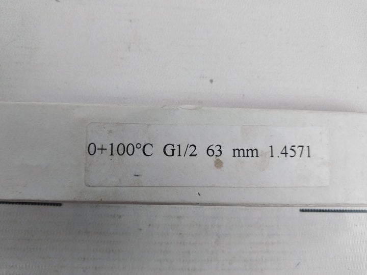 Lsw 0+100°C Thermometer 63 Mm