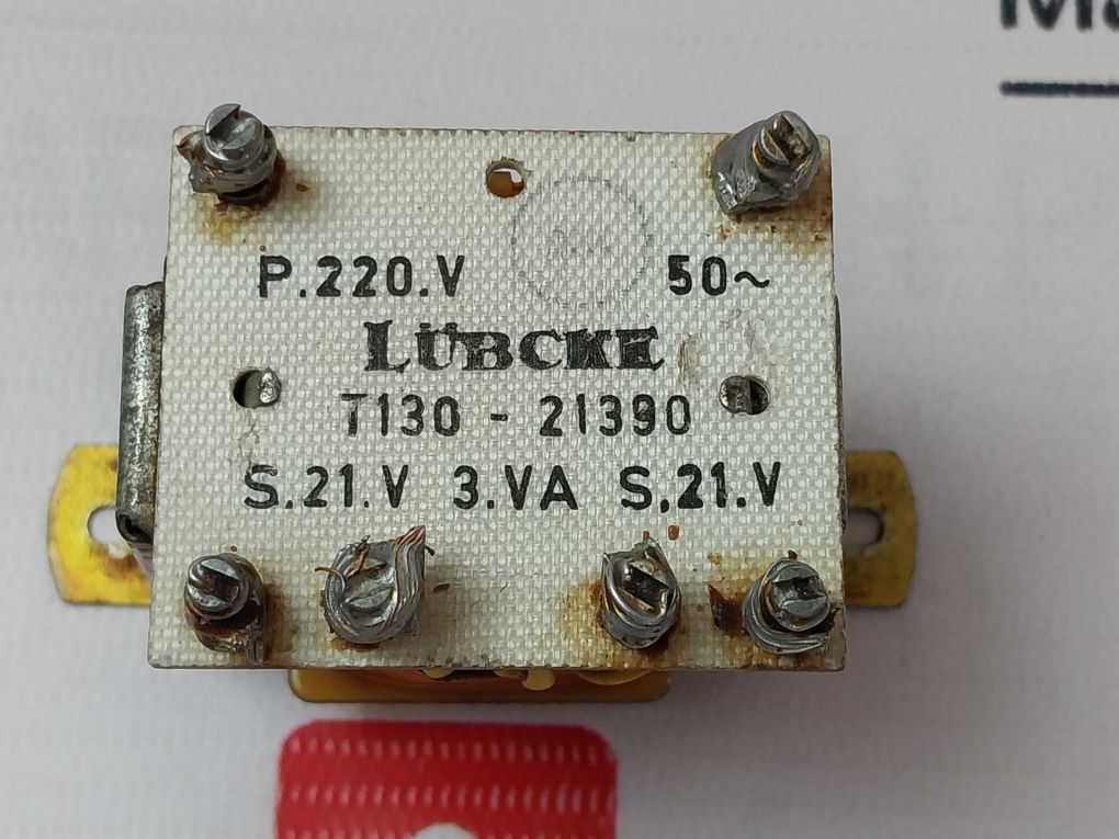 Lubcke 220V Transformer 21V 3Va