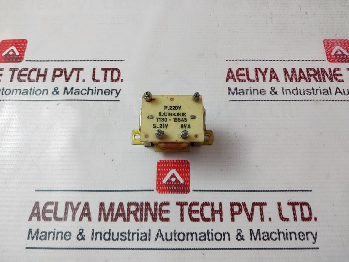 Lubcke T130-18545 Transformer 21V 6Va
