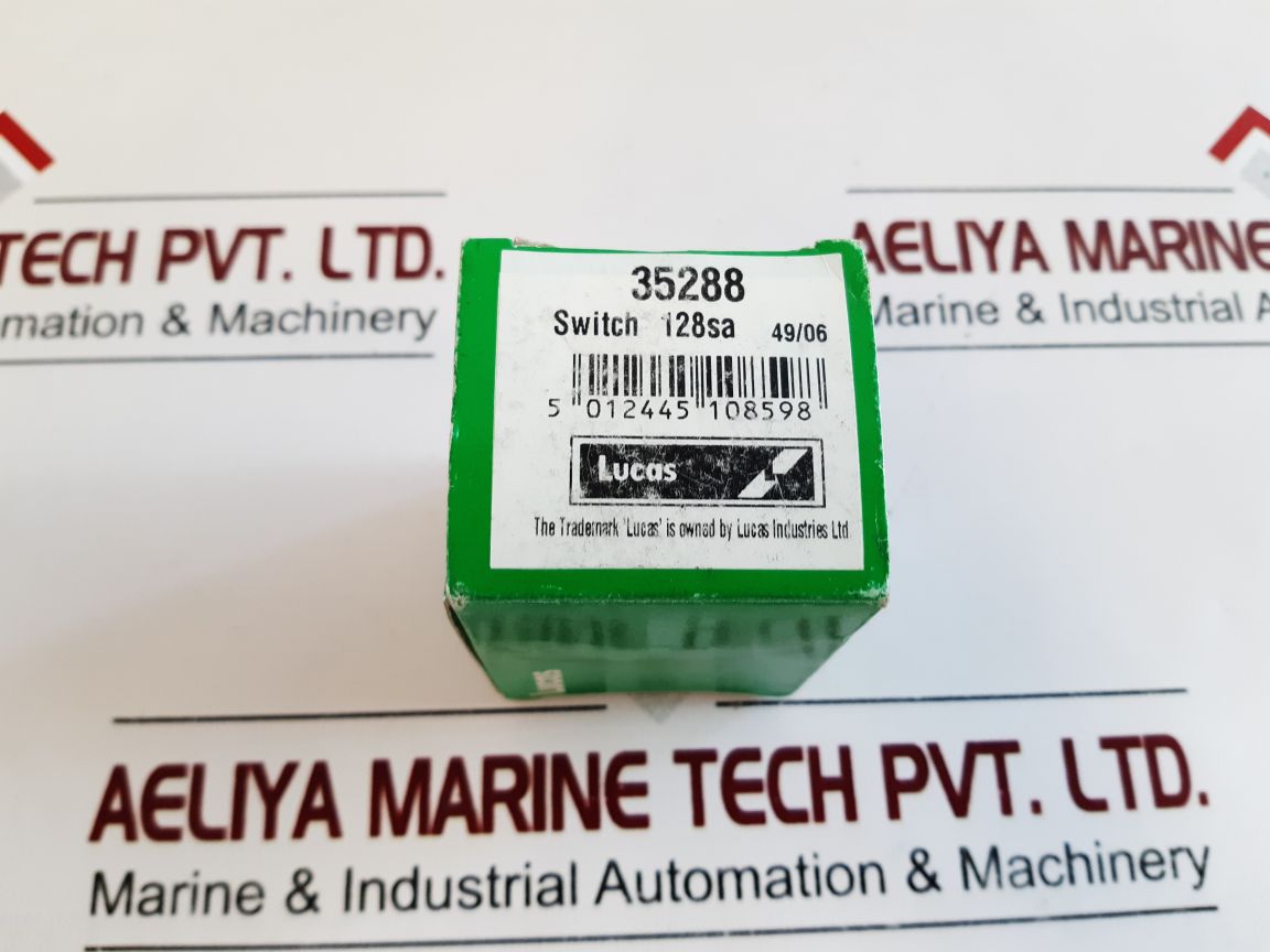 Lucas 35288 Ignition Switch 128Sa