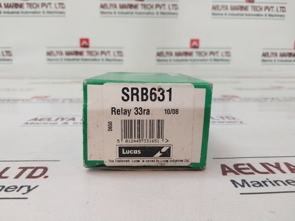 Lucas Srb631 Relay 12V