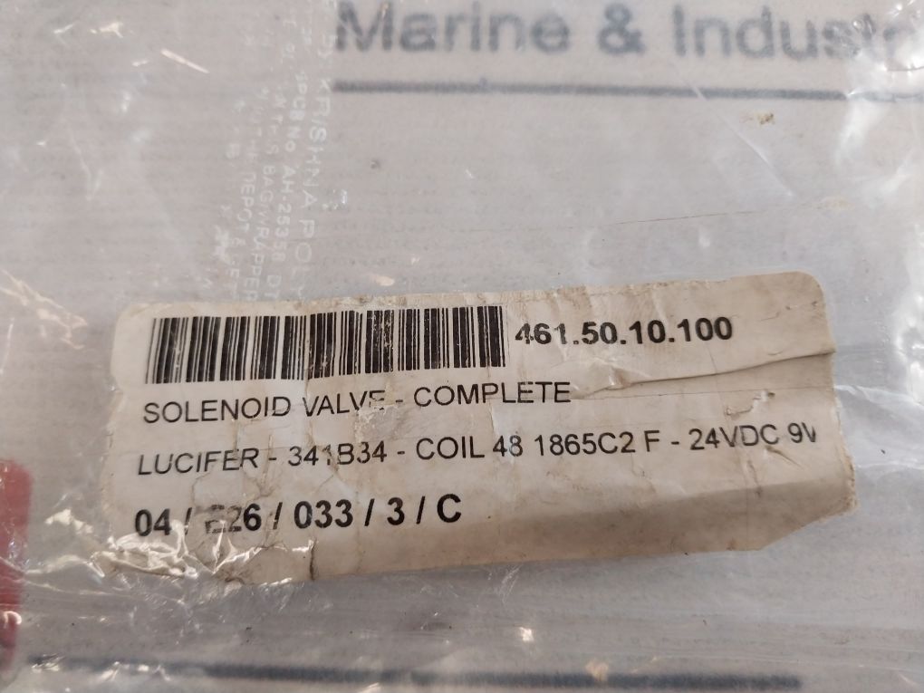 Lucifer 481865C2 F Solenoid Valve-complete