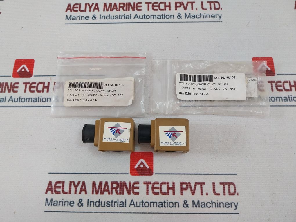 Lucifer 48 1865C2 F  Solenoid Valve Coil 9W