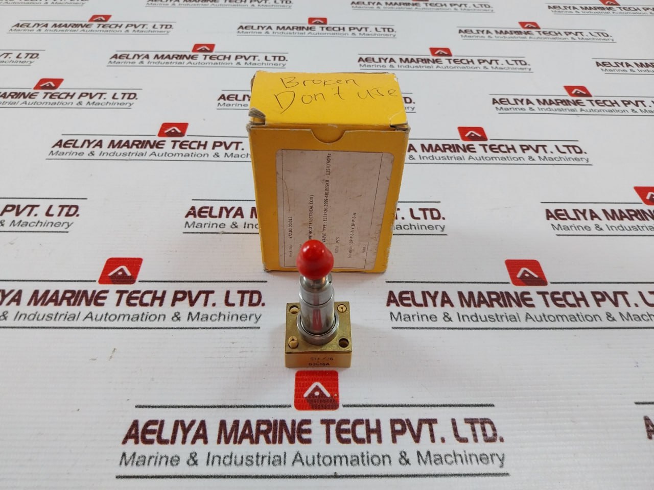 Lucifer E131F26 Solenoid Valve 115V 60Hz