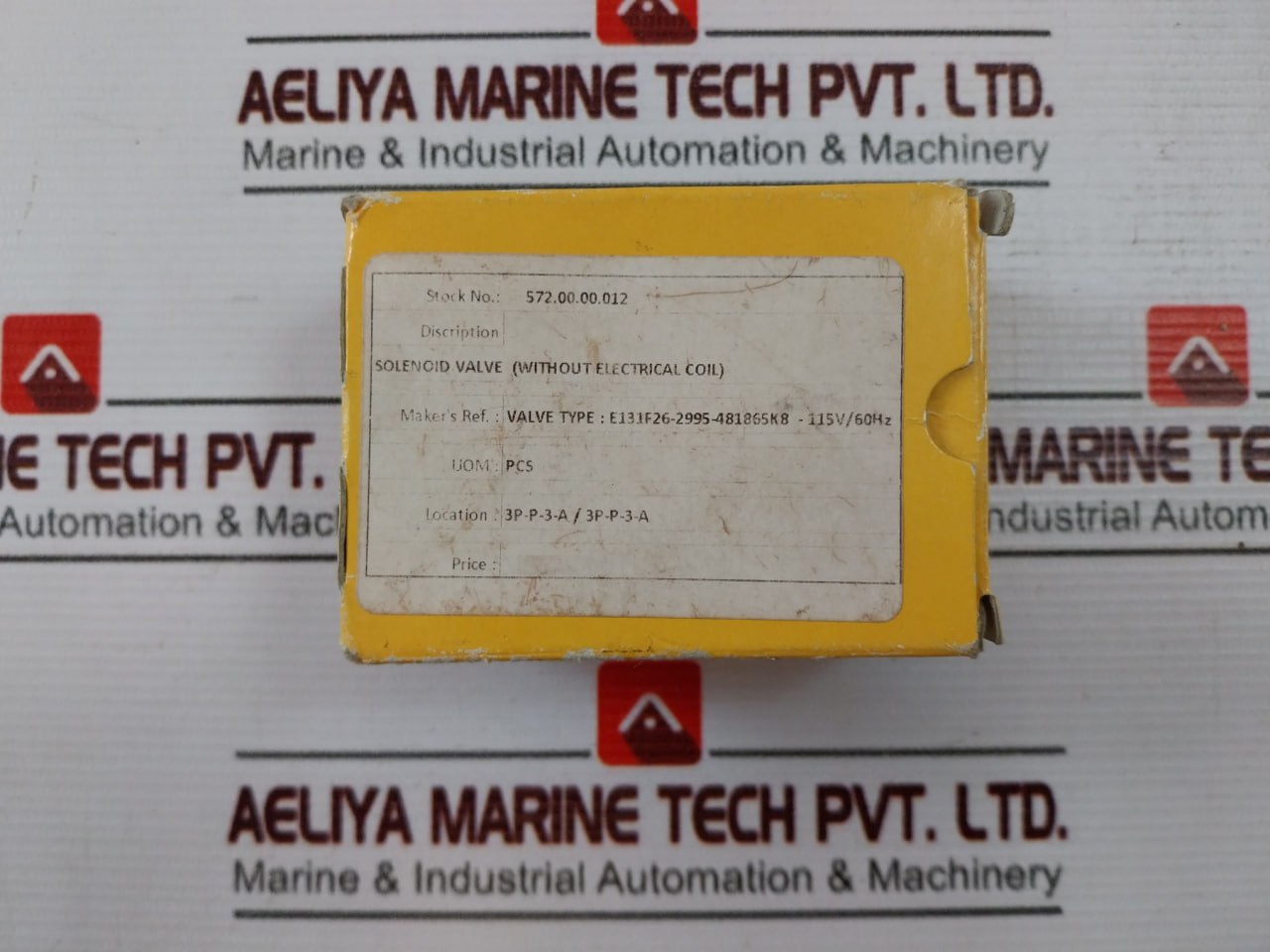 Lucifer E131F26 Solenoid Valve 115V 60Hz