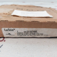 Lufkin Oc2276Me Derric Frame Tape Refill Chrome Clad