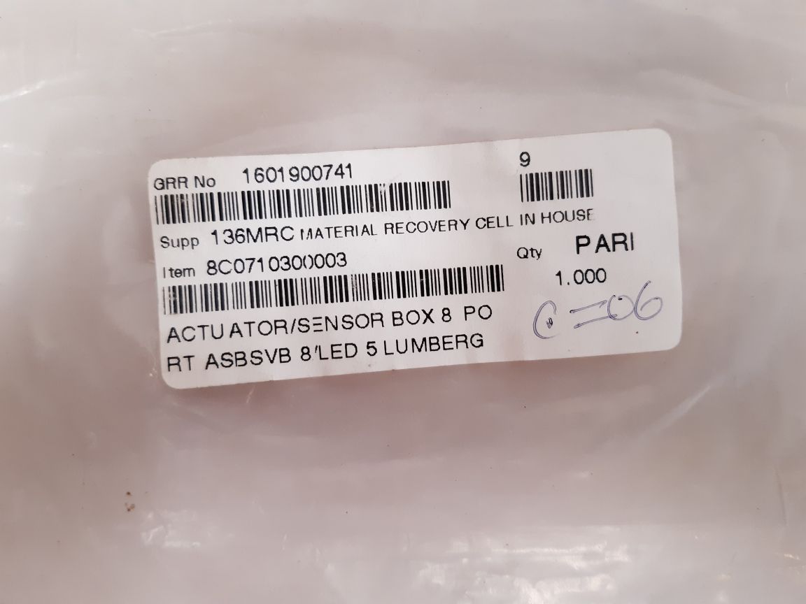 Lumberg Asbsvb8/Led-5 Sensor Distribution Box