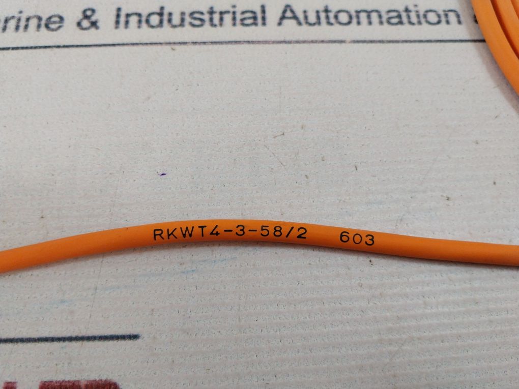 Lumberg Rkwt4-3-58/2 Sensor Cable