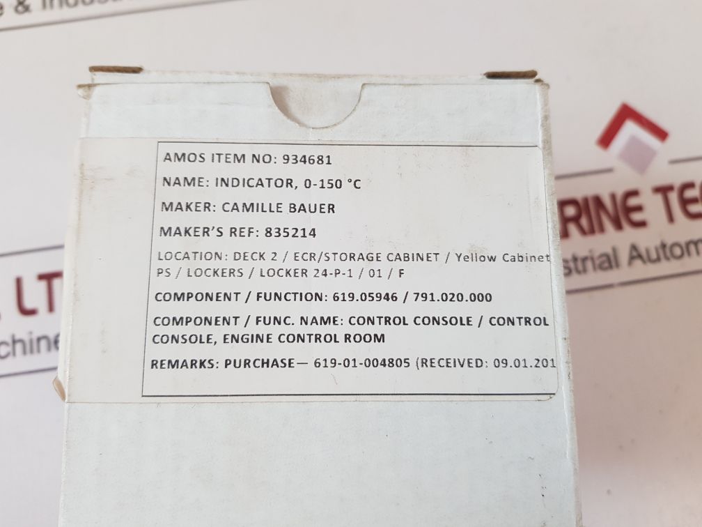 Lumel Ma19Ln A900K000008 Panel Meter 0 To 150 °C