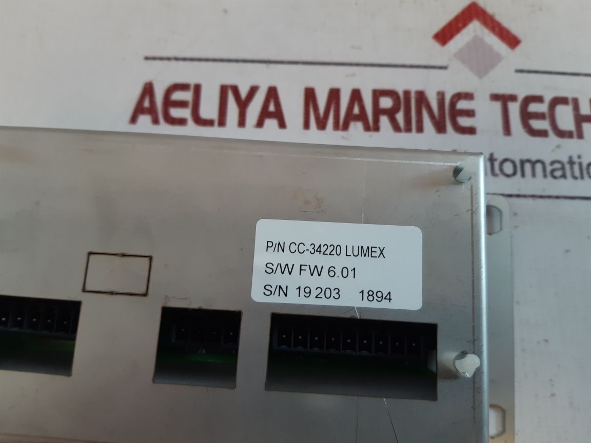 Cc-34220 Control Assembly Rev: 1