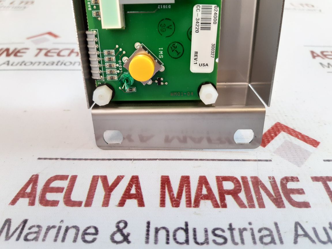 Cc-34220 Control Assembly Rev: 1