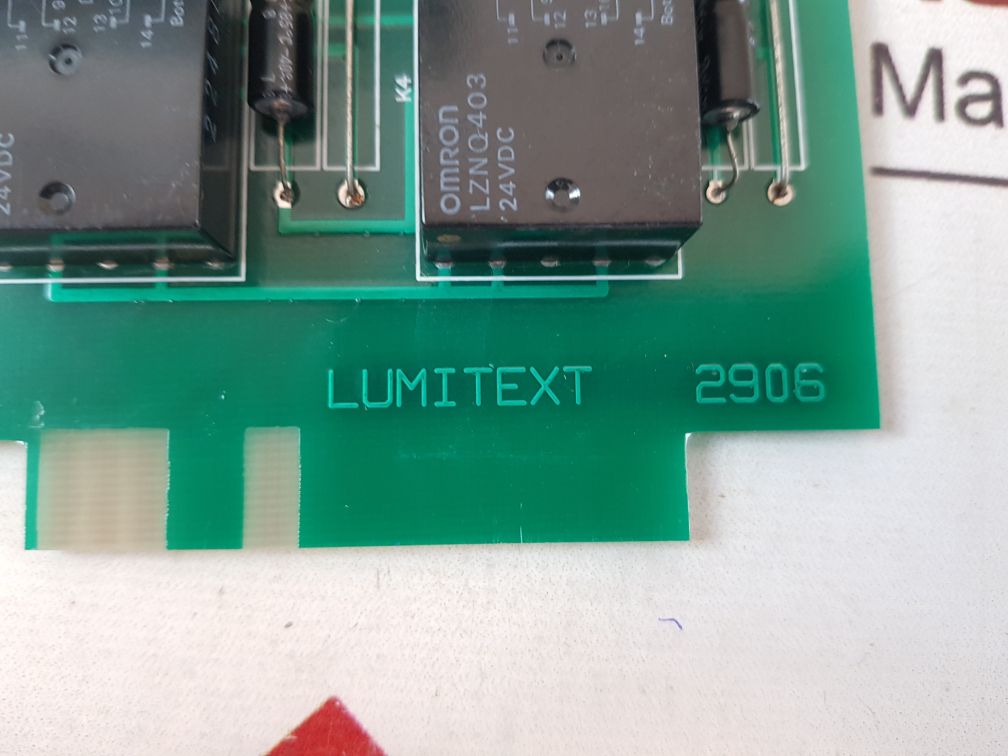 Lumitext 2906 Pcb Card