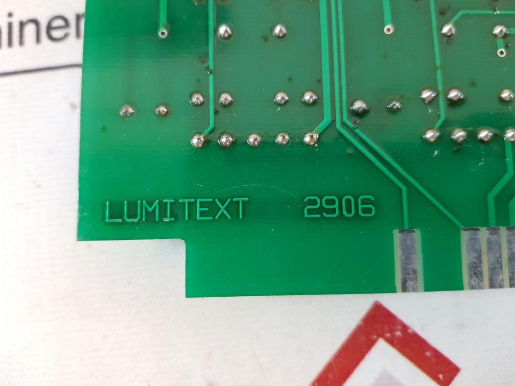 Lumitext 2906 Pcb Card