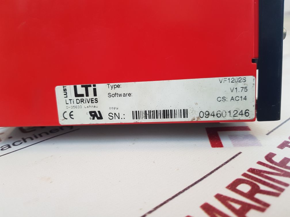 Lust Vf1202S Frequency Inverter 