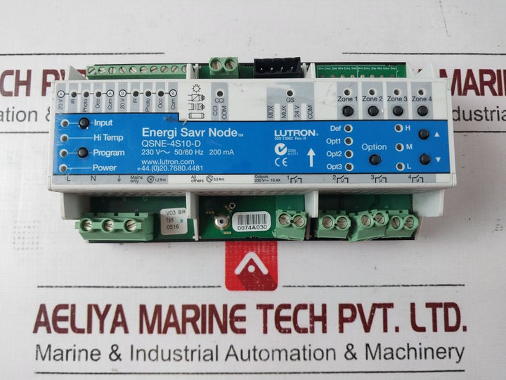 Lutron Qsne-4S10-d Energi Savr Node