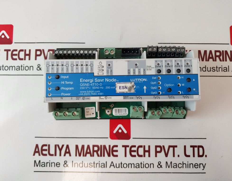 Lutron Qsne-4T10-d Energi Savr Node Module