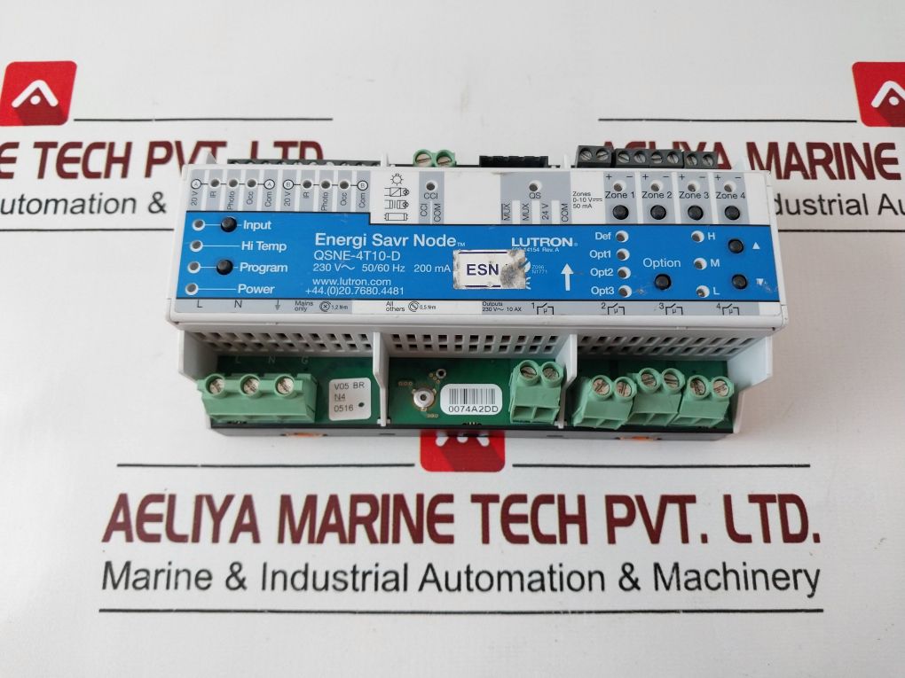 Lutron Qsne-4T10-d Energi Savr Node Module