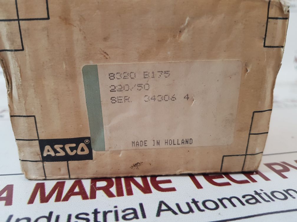Asco 8320B175 General Purpose And Explosion-proof Solenoids Valve