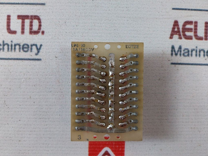 Lutze Lps-10-1A