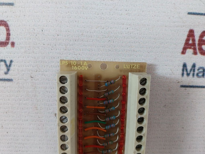 Lutze Lps-10-1A