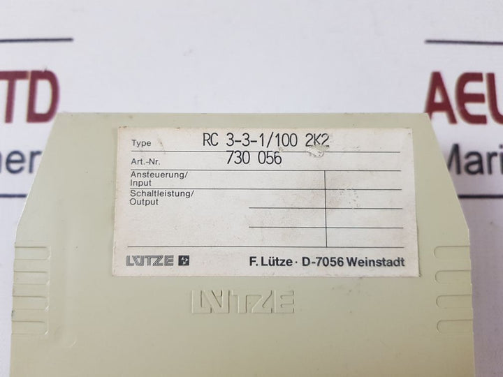 Lutze variocompact rc 3-3-1/100 2k2 relay